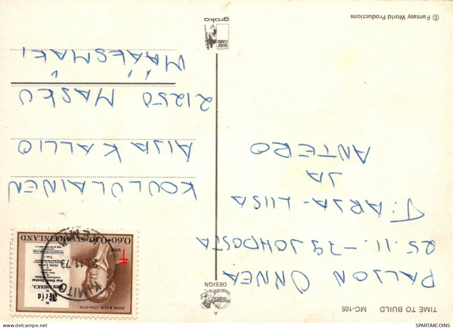 OISEAU Animaux Vintage Carte Postale CPSM #PAN127.FR - Vögel