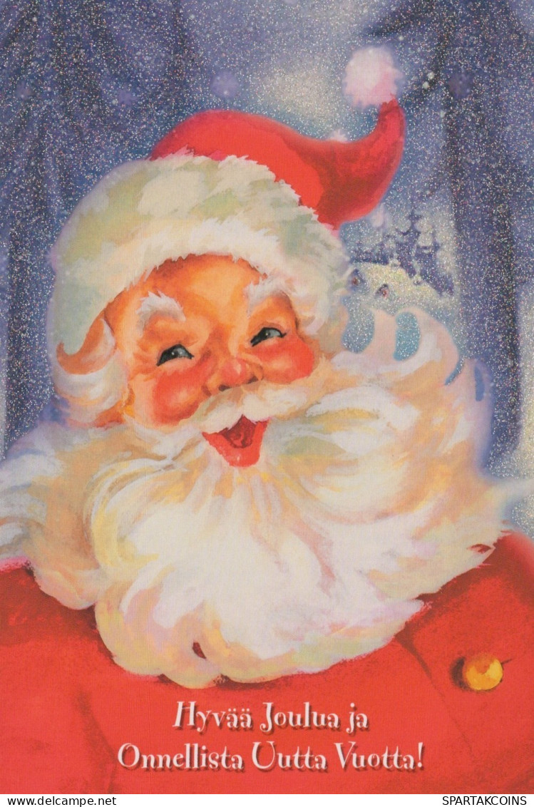 PÈRE NOËL NOËL Fêtes Voeux Vintage Carte Postale CPSM #PAJ887.FR - Santa Claus