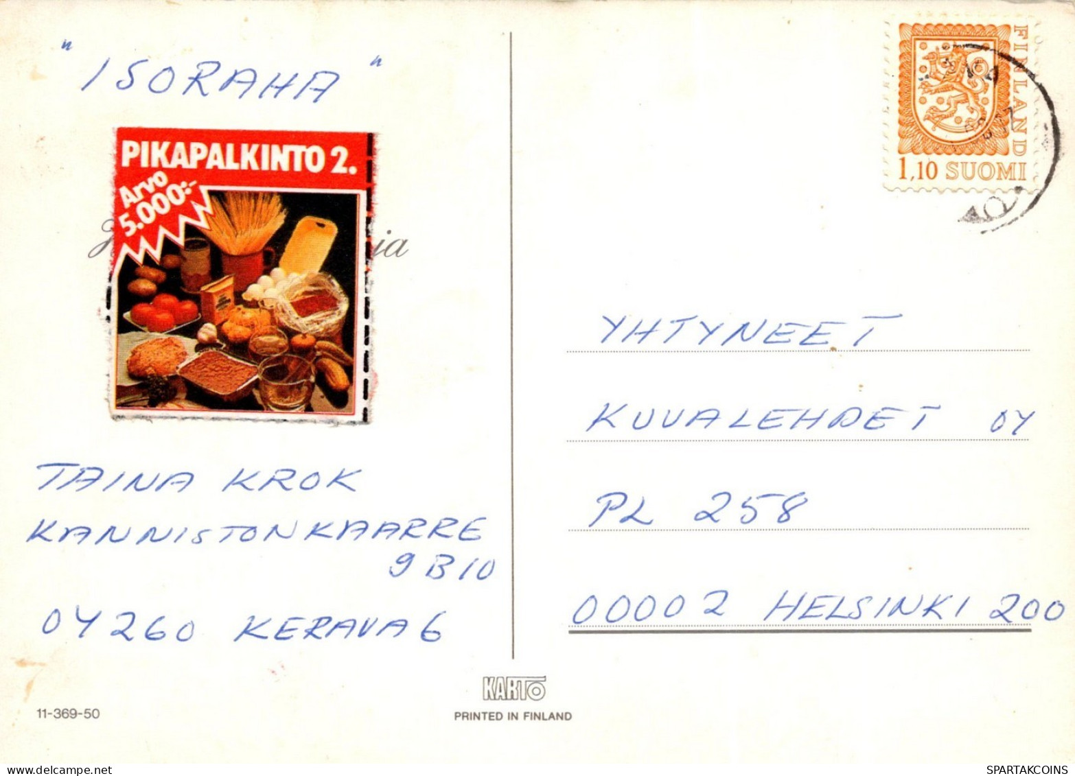 PÈRE NOËL NOËL Fêtes Voeux Vintage Carte Postale CPSM #PAJ609.FR - Santa Claus