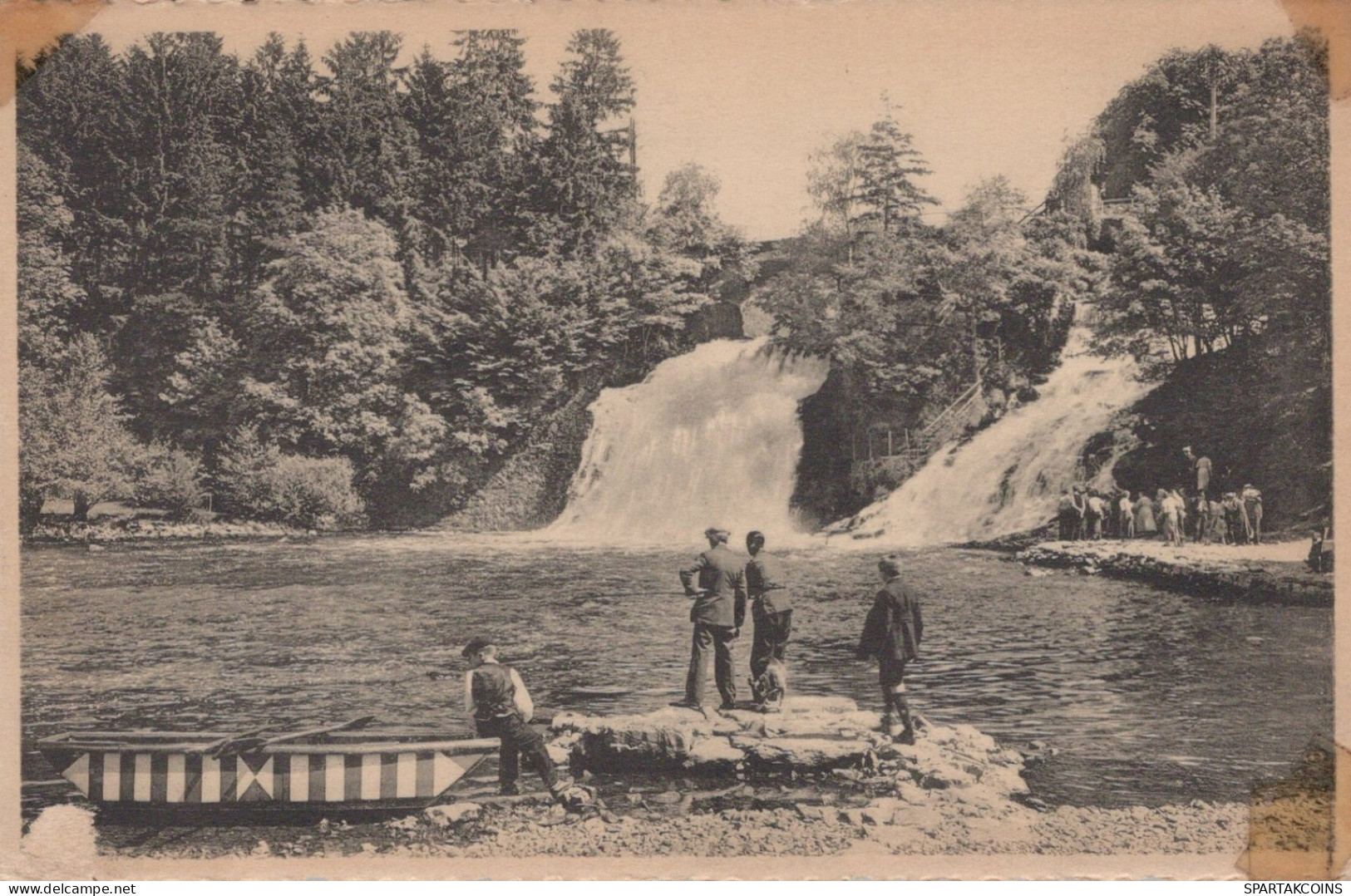 BELGIUM COO WATERFALL Province Of Liège Postcard CPA Unposted #PAD098.GB - Stavelot