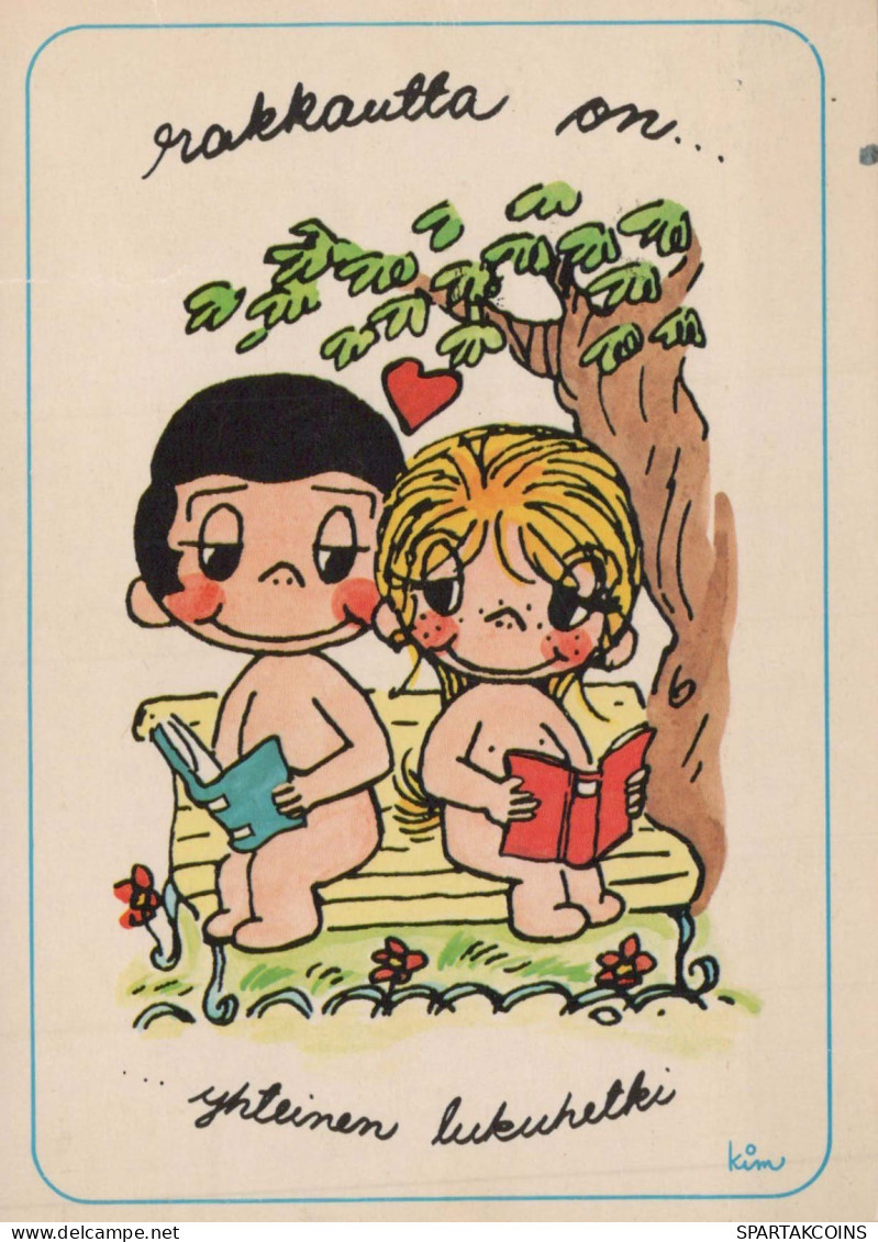 CHILDREN HUMOUR Vintage Postcard CPSM #PBV414.GB - Humorous Cards