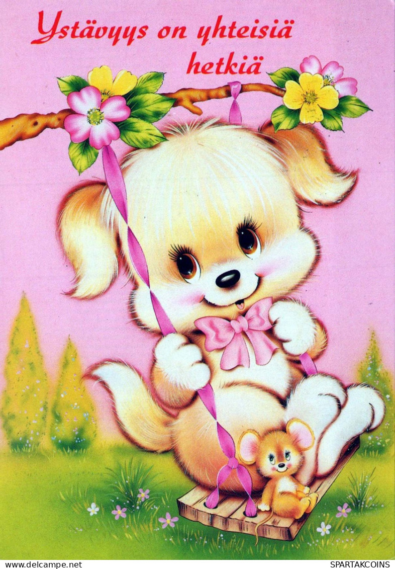 DOG Animals Vintage Postcard CPSM #PBQ458.GB - Perros
