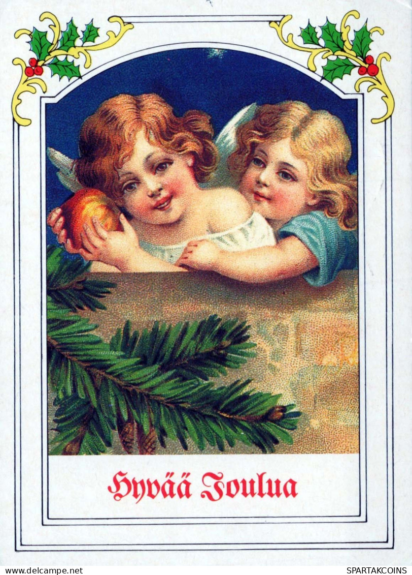 ANGEL Christmas Vintage Postcard CPSM #PBP367.GB - Angels
