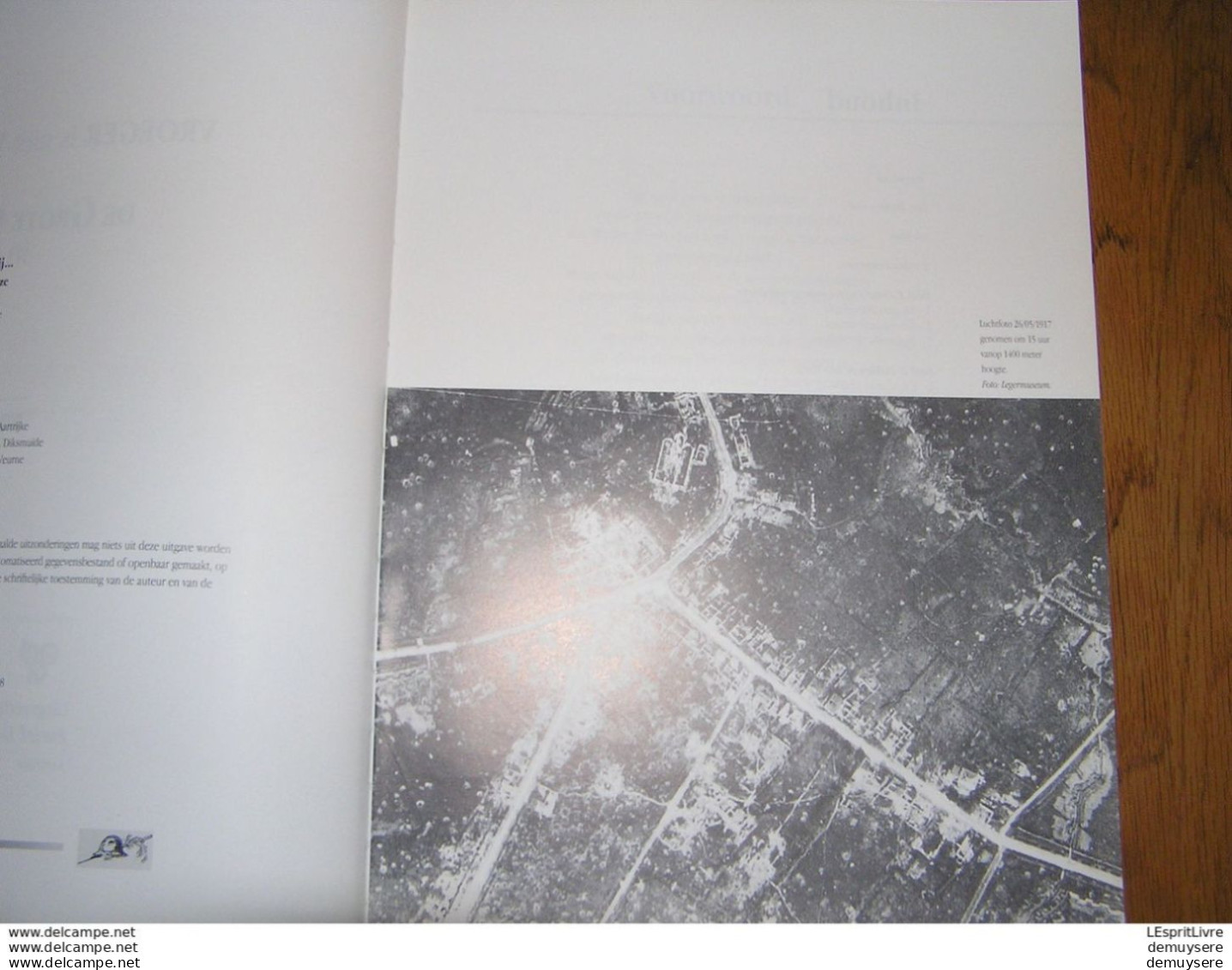 BOEK 002  - Boek: DE GROTE OORLOG IN PERVIJZE 262 BLZ. - VEEL FOTOS  - IN GOEDE STAAT - Guerre 1914-18