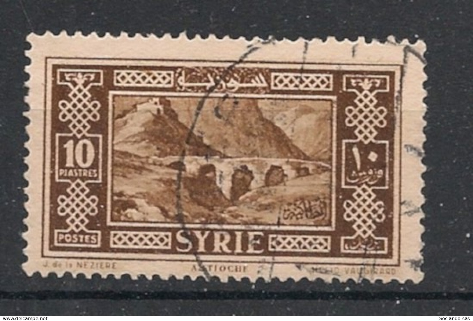 SYRIE - 1930-36 - N°YT. 212 - Antioche 10pi - Oblitéré / Used - Usati