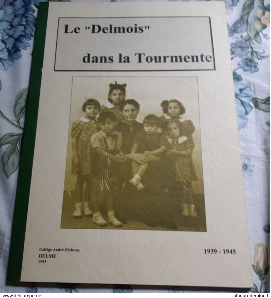 LE DELMOIS DANS LA TOURMENTE"1939-1945"WW2"DELME"MALGRE-NOUS"INSOUMIS"AULNOY"CHATEAU-SALINS"LIOCOURT"SECONDE GUERRE - Lorraine - Vosges