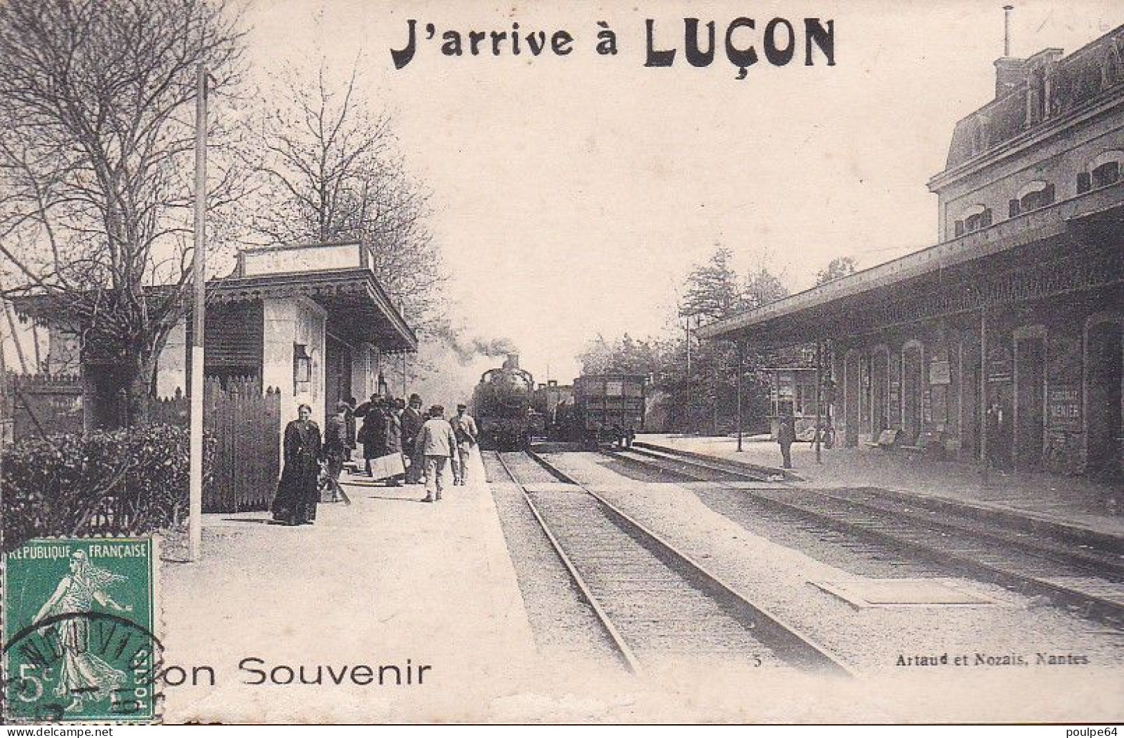 La Gare : Vue Intérieure - Lucon