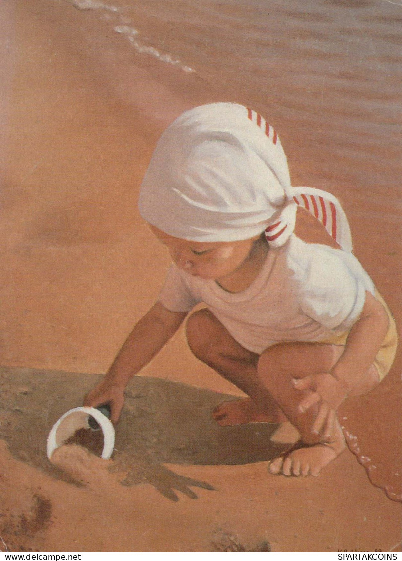 BAMBINO Ritratto Vintage Cartolina CPSM #PBU988.IT - Portraits