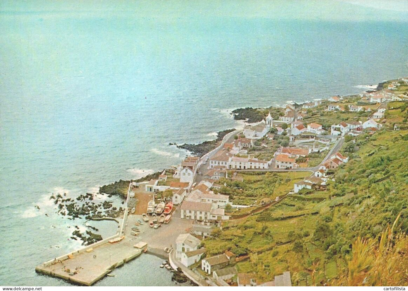 AÇORES, SÃO MIGUEL - Vista Geral Da CALHETA   (2 Scans) - Açores