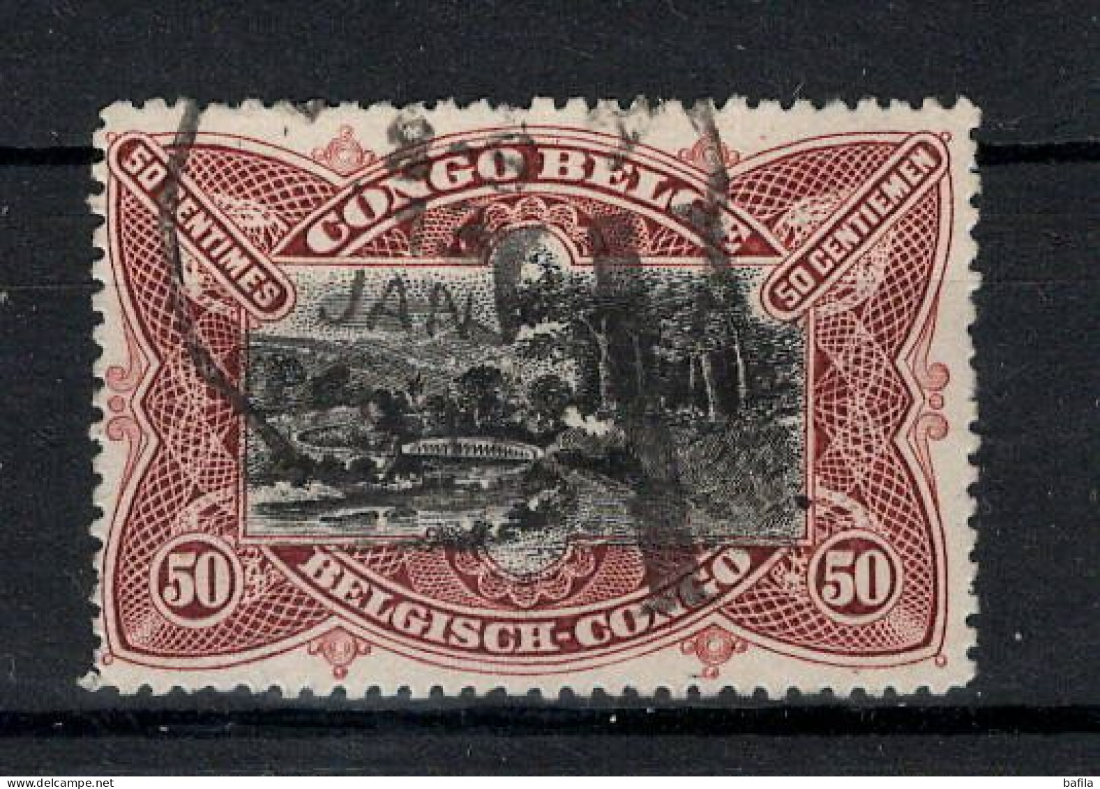 BELGISCH CONGO: COB TX 46  GESTEMPELD. - Used Stamps