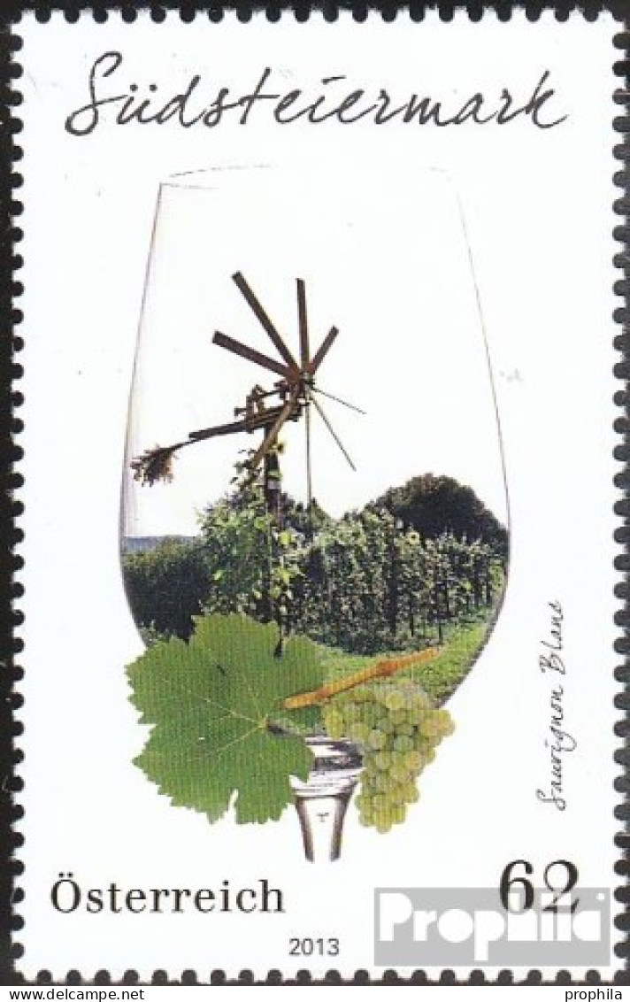 Österreich 3075 (kompl.Ausg.) Postfrisch 2013 Wein - Ungebraucht