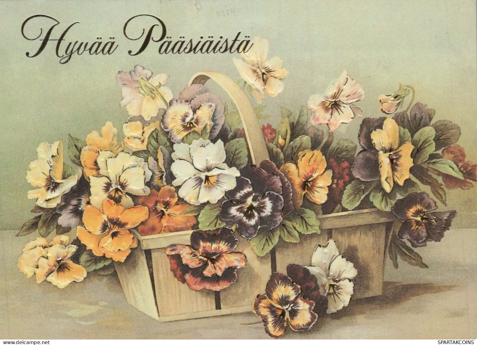 FIORI Vintage Cartolina CPSM #PAR028.IT - Blumen