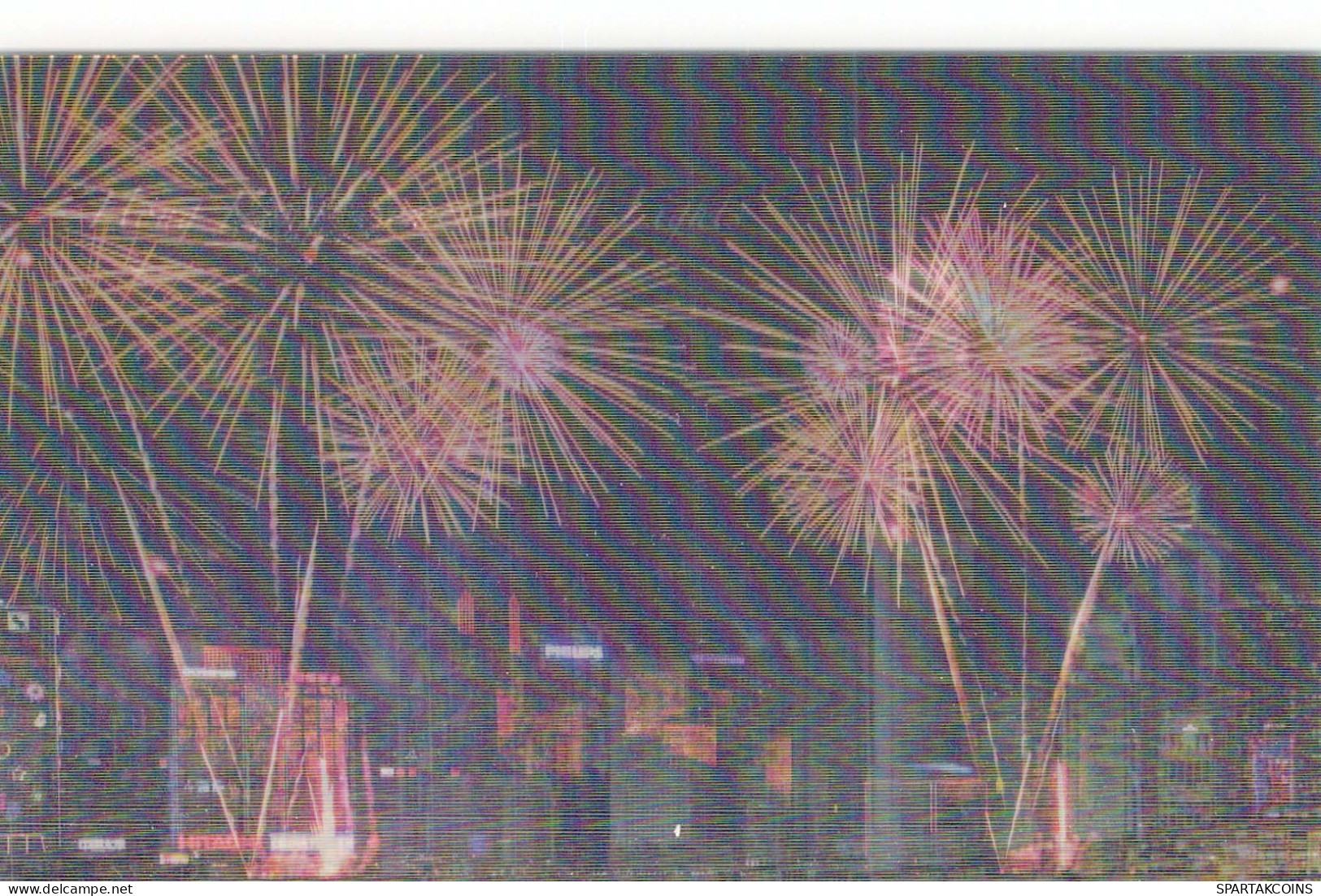 HONG KONG LENTICULAR 3D Vintage Postcard CPSM #PAZ184.GB - Chine (Hong Kong)