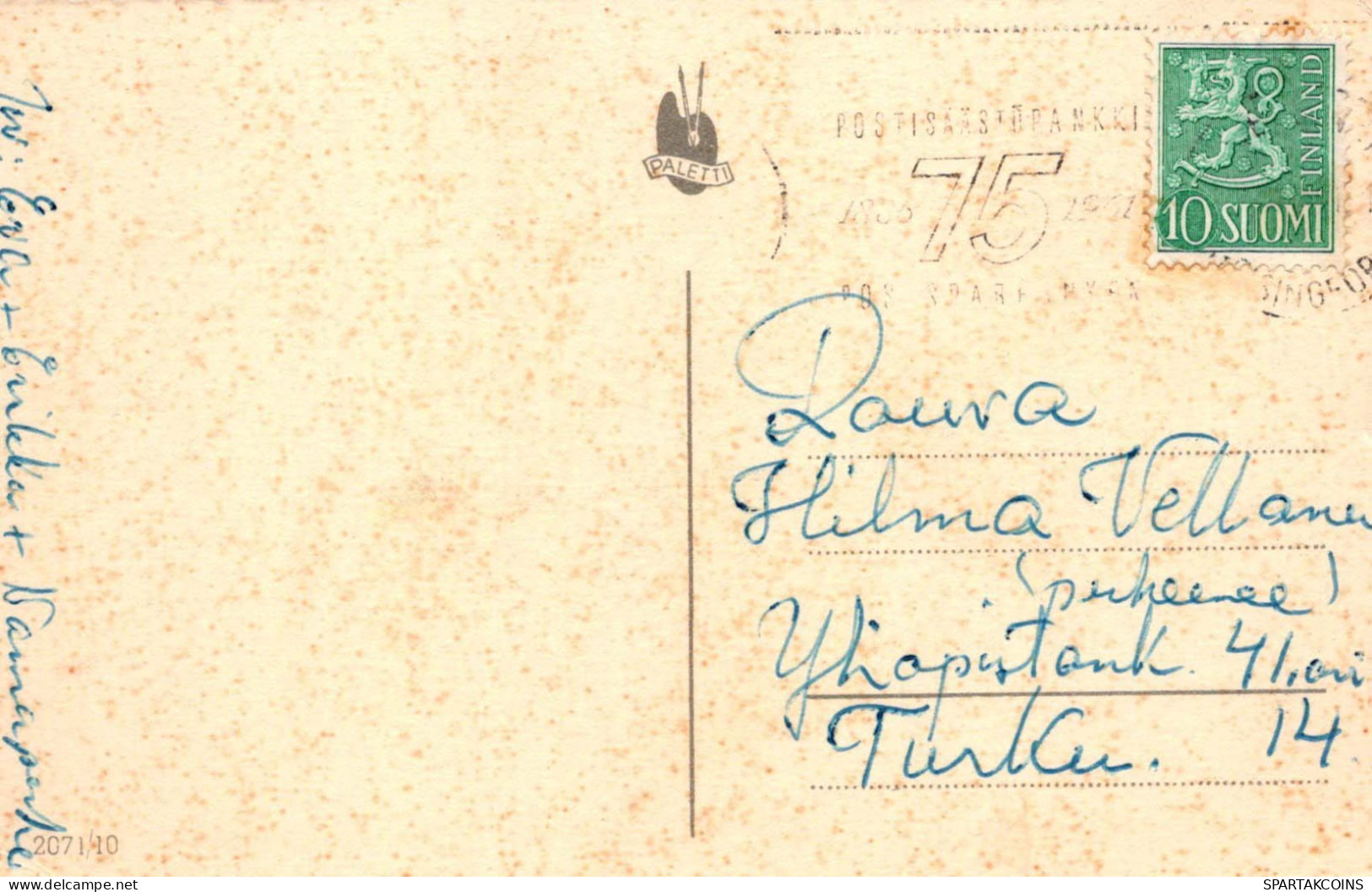 PASCUA POLLO HUEVO Vintage Tarjeta Postal CPA #PKE125.ES - Pâques