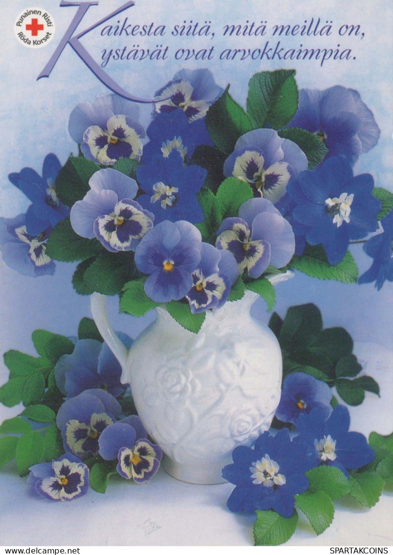 FLORES Vintage Tarjeta Postal CPSM #PBZ757.ES - Fleurs