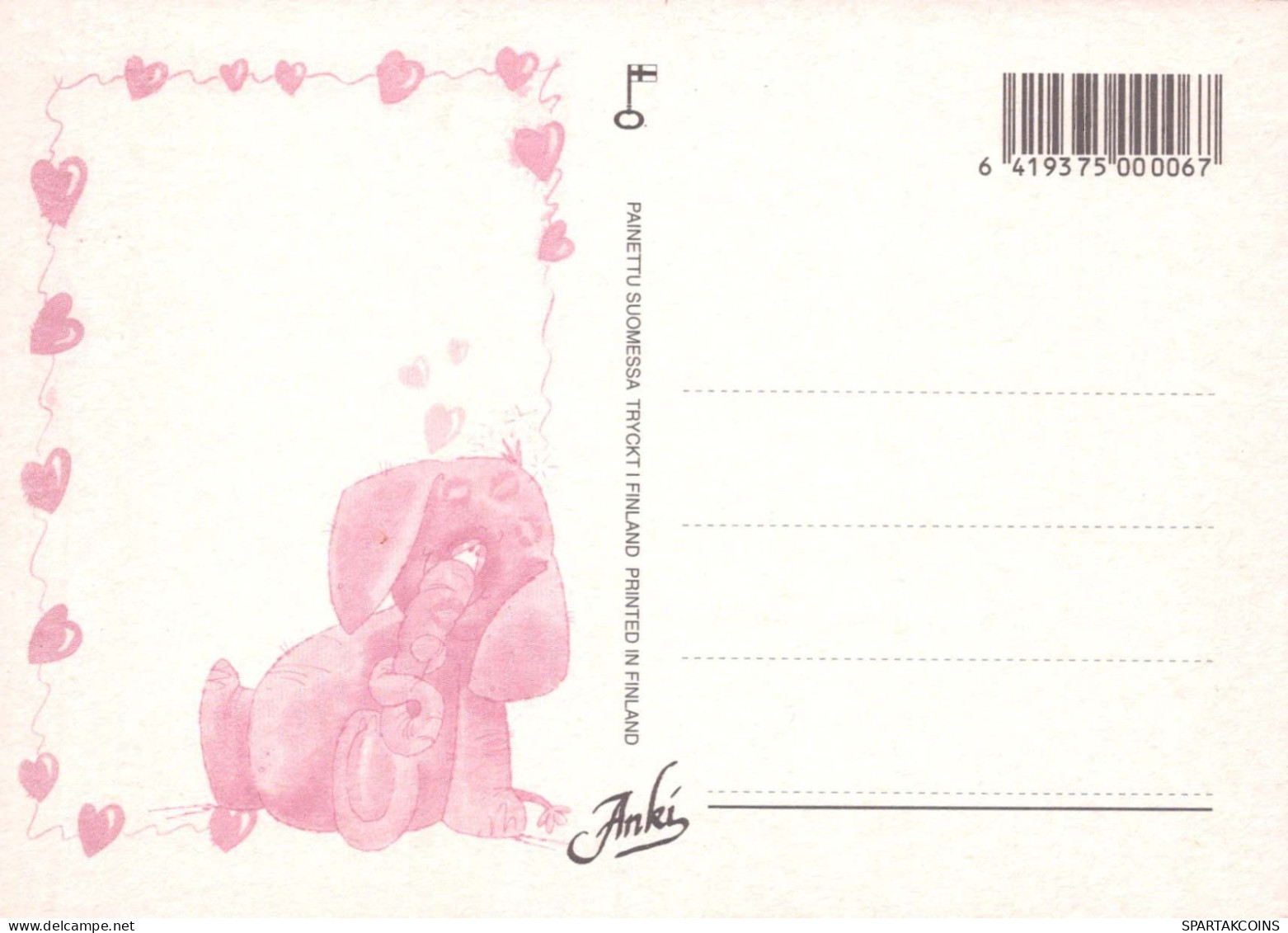 MONO Animales Vintage Tarjeta Postal CPSM #PBR973.ES - Monos