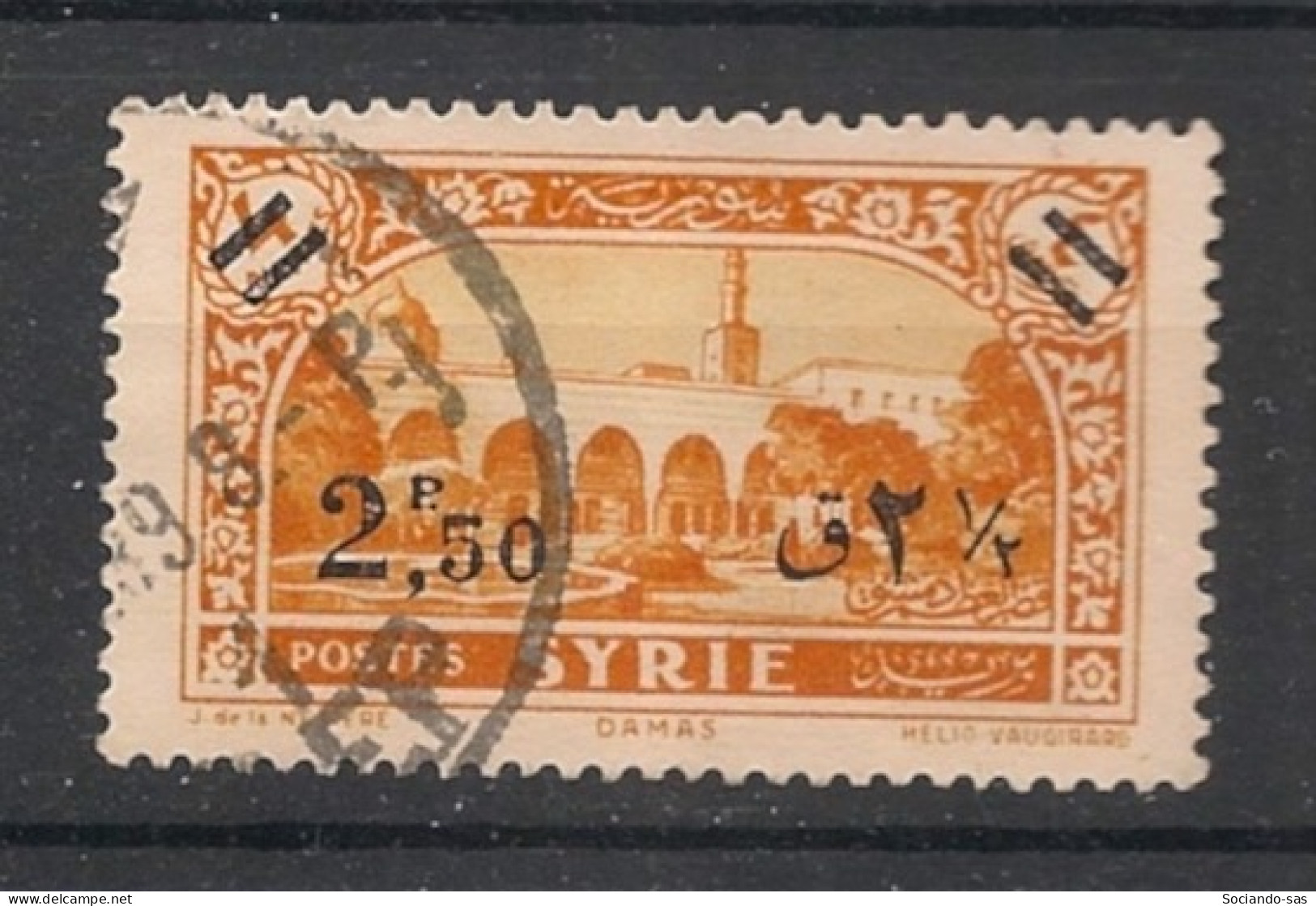 SYRIE - 1938 - N°YT. 243 - Palais Azem 2pi50 Sur 4pi - Oblitéré / Used - Gebraucht