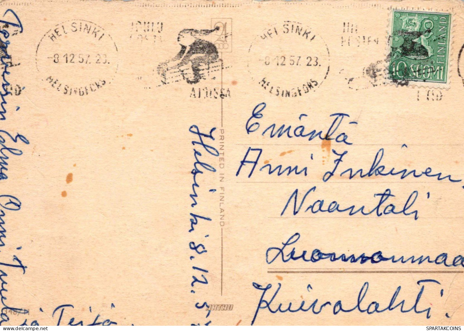 FLORES Vintage Tarjeta Postal CPSM #PAR867.ES - Bloemen