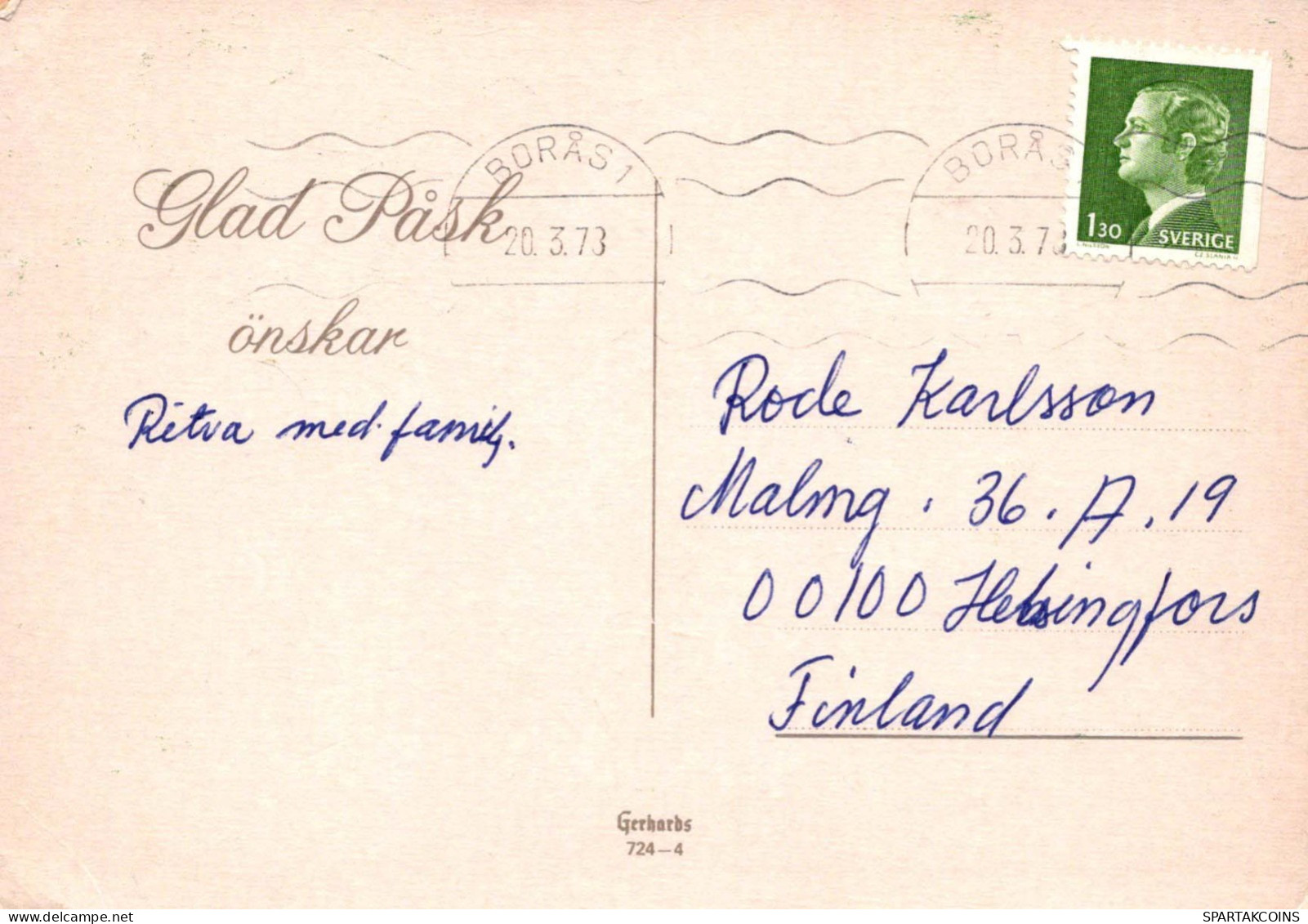 FLORES Vintage Tarjeta Postal CPSM #PAR025.ES - Bloemen