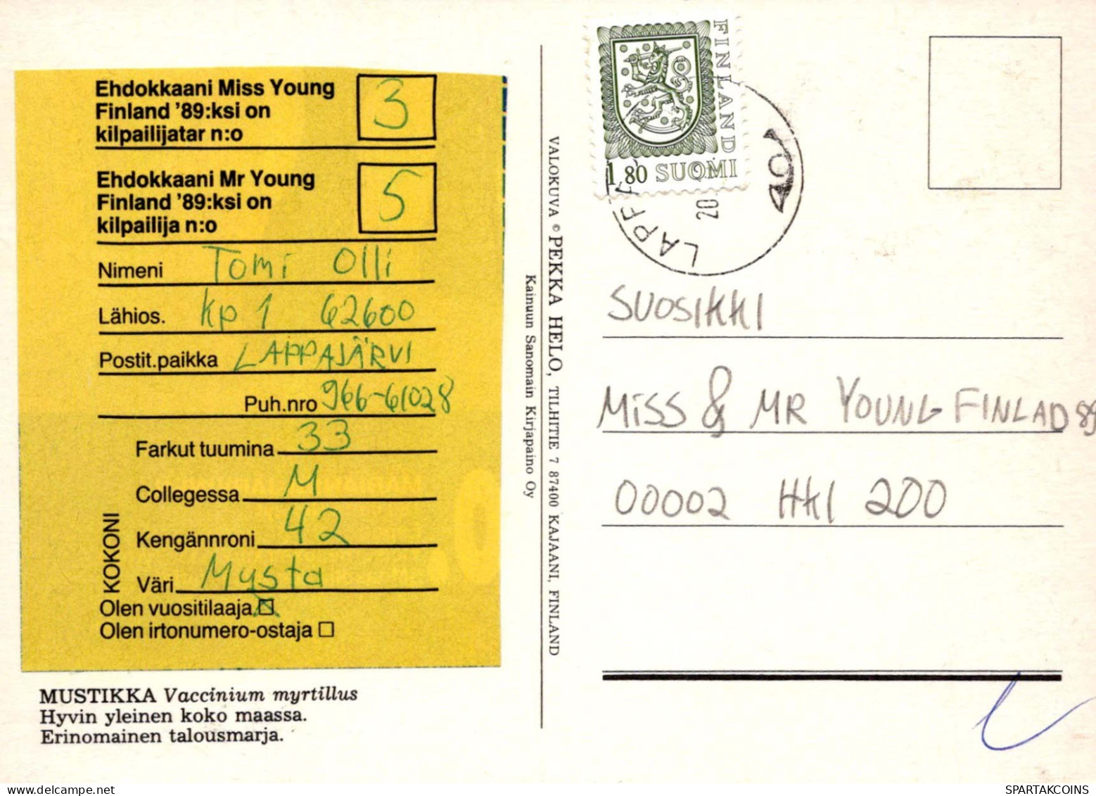 FLORES Vintage Tarjeta Postal CPSM #PAR507.ES - Fleurs
