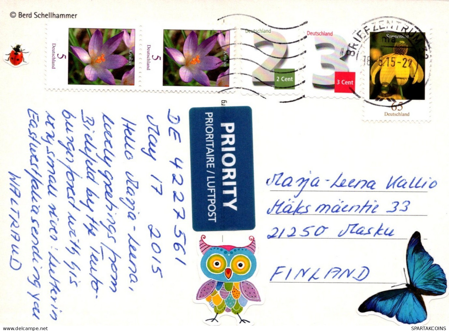 GATO GATITO Animales Vintage Tarjeta Postal CPSM #PAM501.ES - Chats
