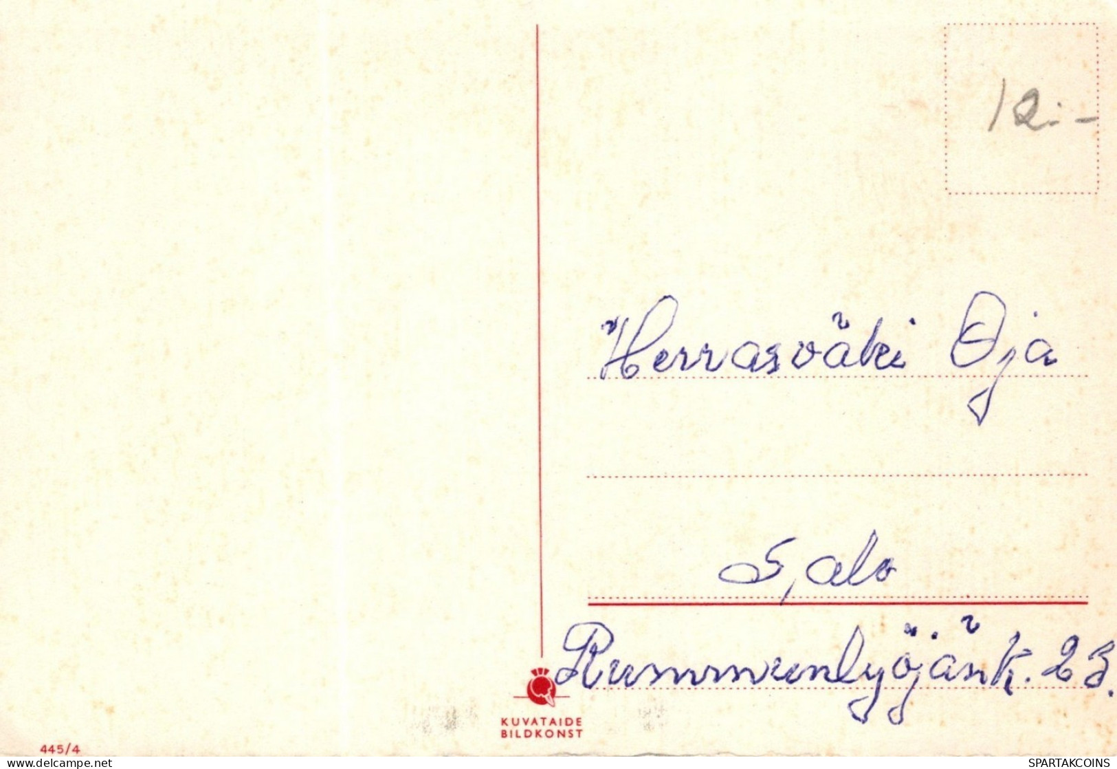 ÁNGEL NAVIDAD Vintage Tarjeta Postal CPSM #PAH141.ES - Anges