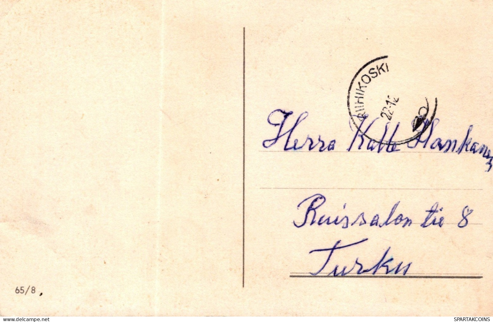 ÁNGEL NAVIDAD Vintage Tarjeta Postal CPSMPF #PAG766.ES - Anges