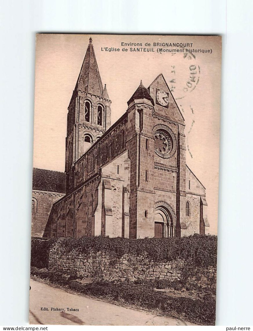 SANTEUIL : L'Eglise - état - Santeuil