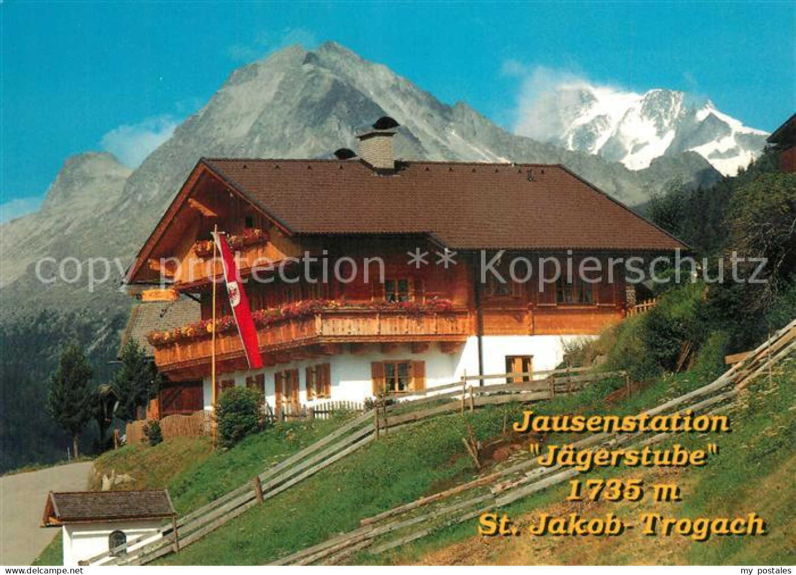 73613091 Trogach St Jakob Jausenstation Jaegerstube Alpen  - Autres & Non Classés