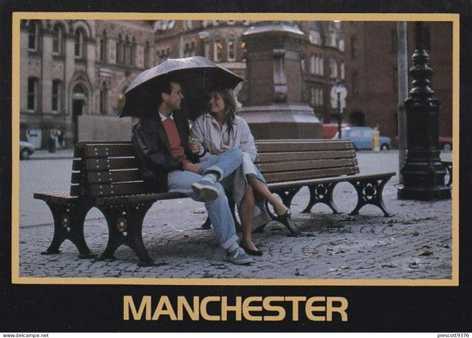 The Rain In Manchester - Lancashire - Unused Postcard - Lan3 - Manchester