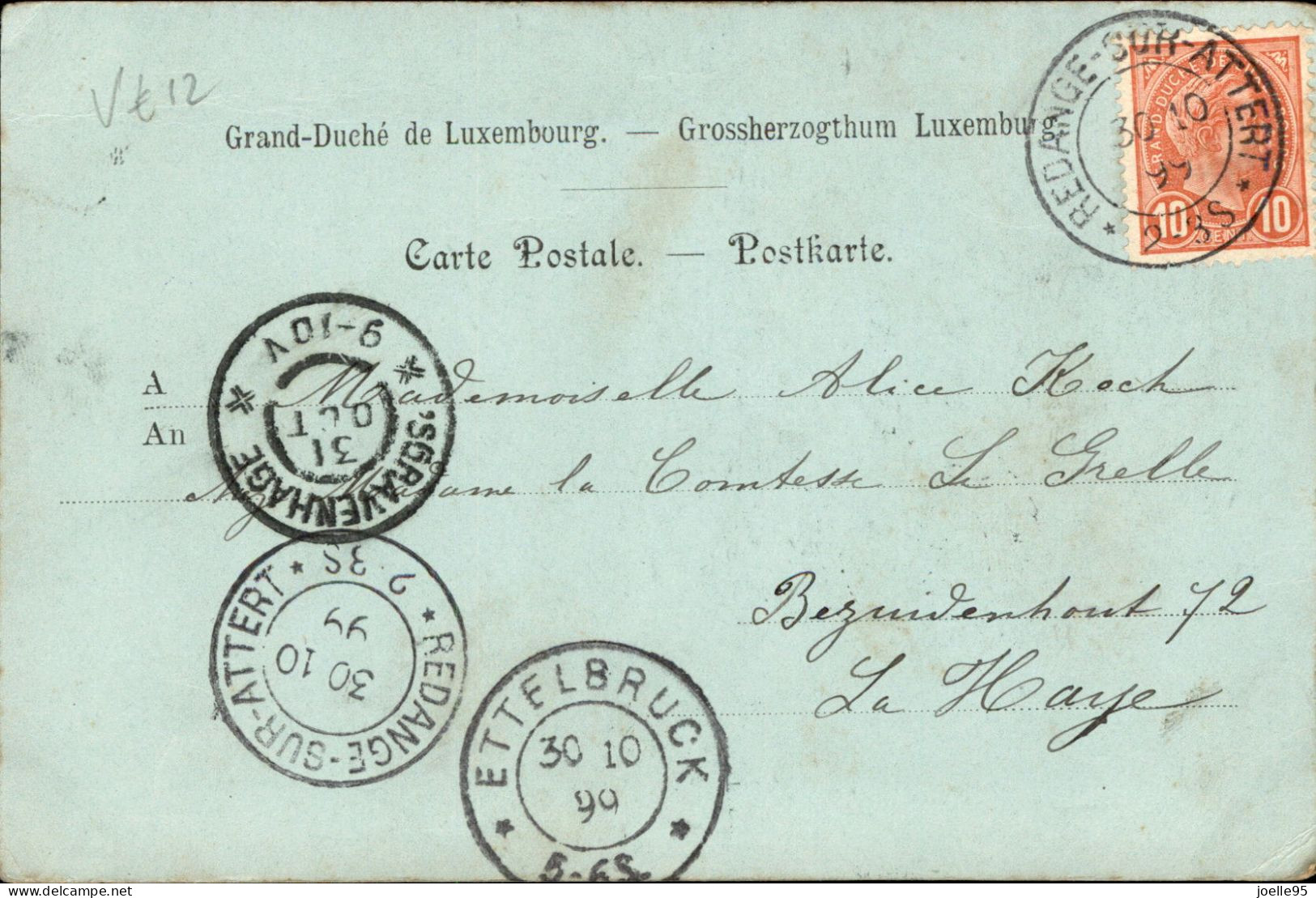 Luxemburg - Luxembourg - Fels - 1899 - Autres & Non Classés