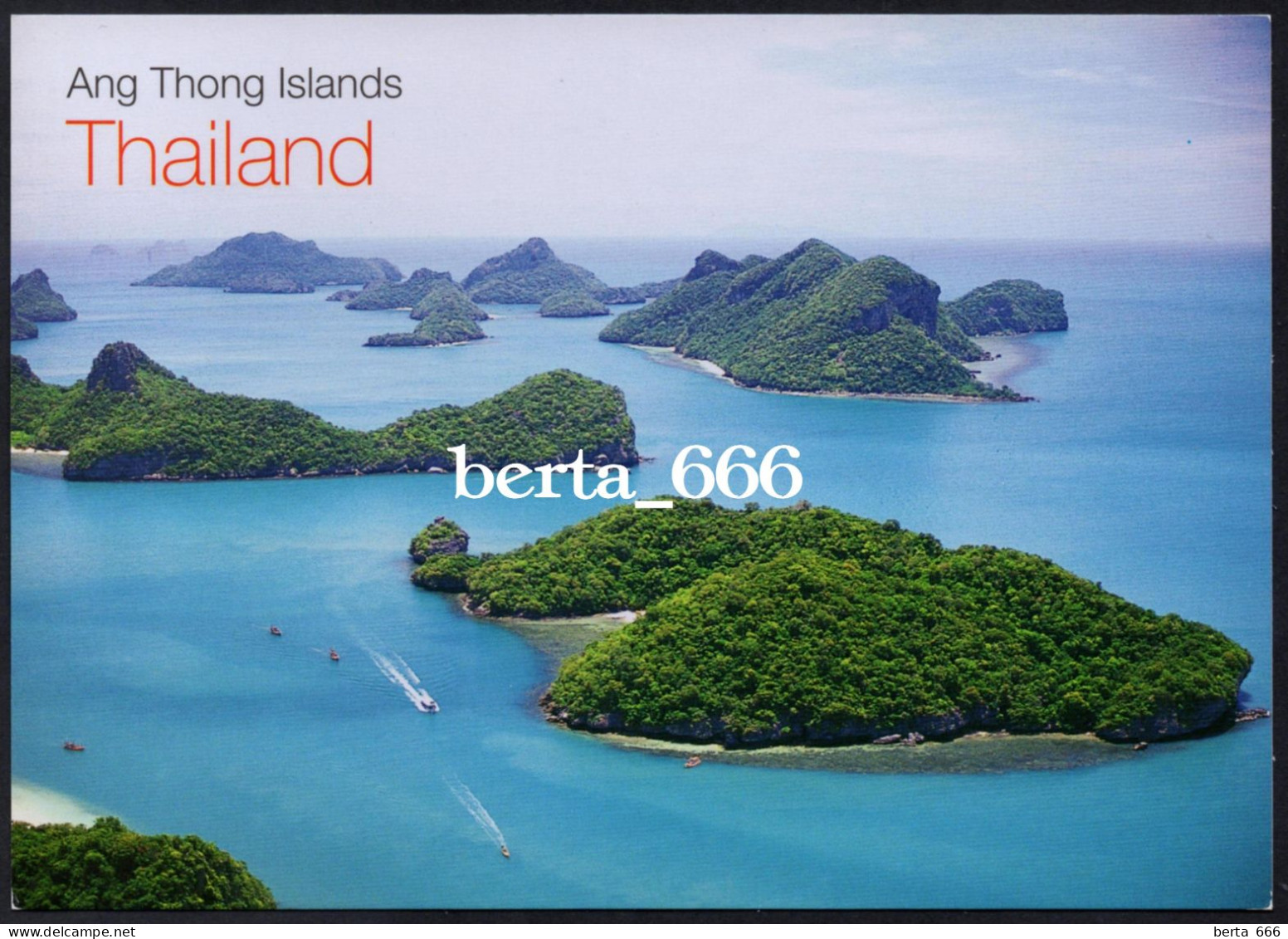 Thailand * Ang Thong Islands Marine National Park Aerial View - Thailand