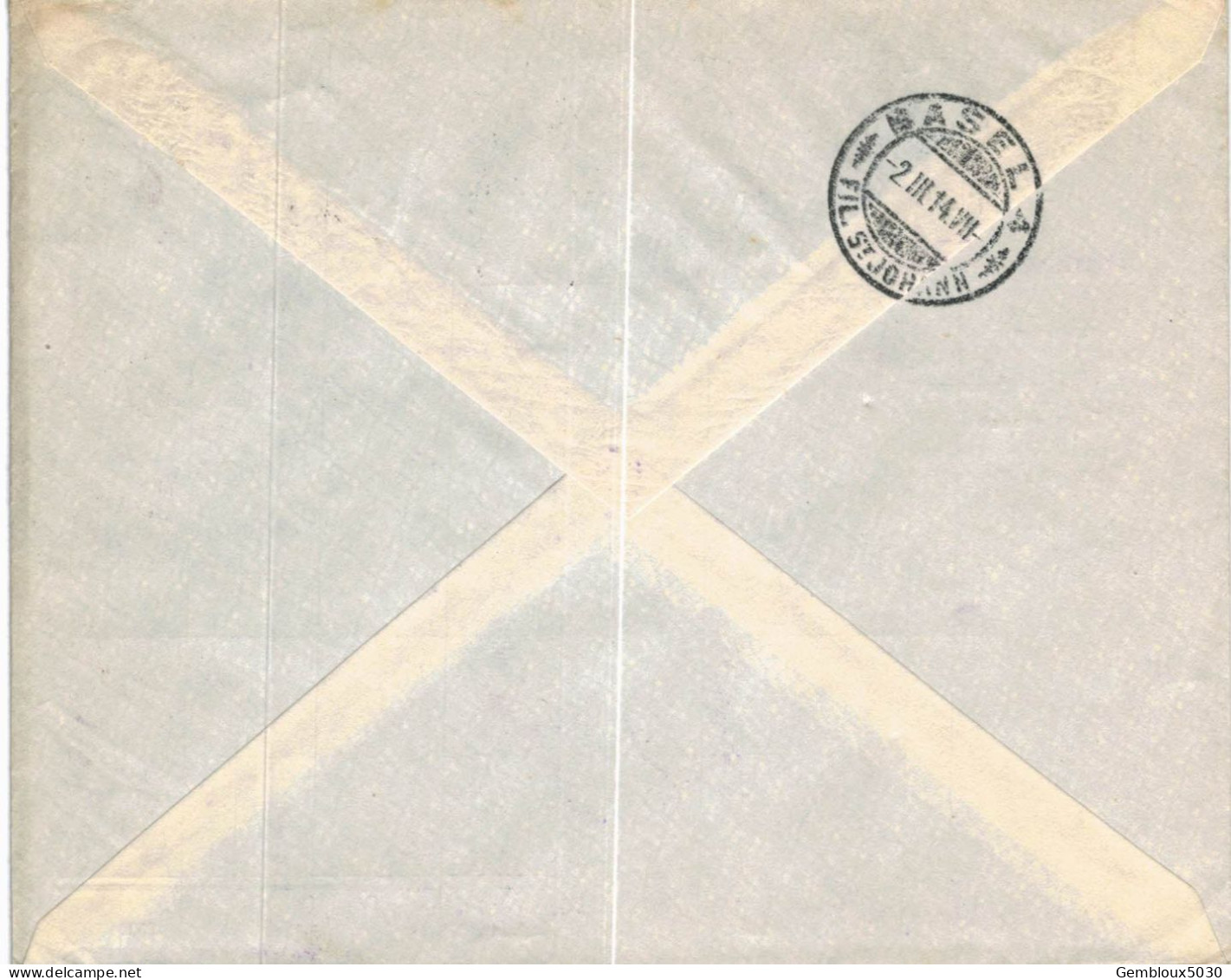 (01) Belgique N° 125  Sur Enveloppe écrite De Fontaine-l'Evêque Vers Bale Suisse - Covers & Documents