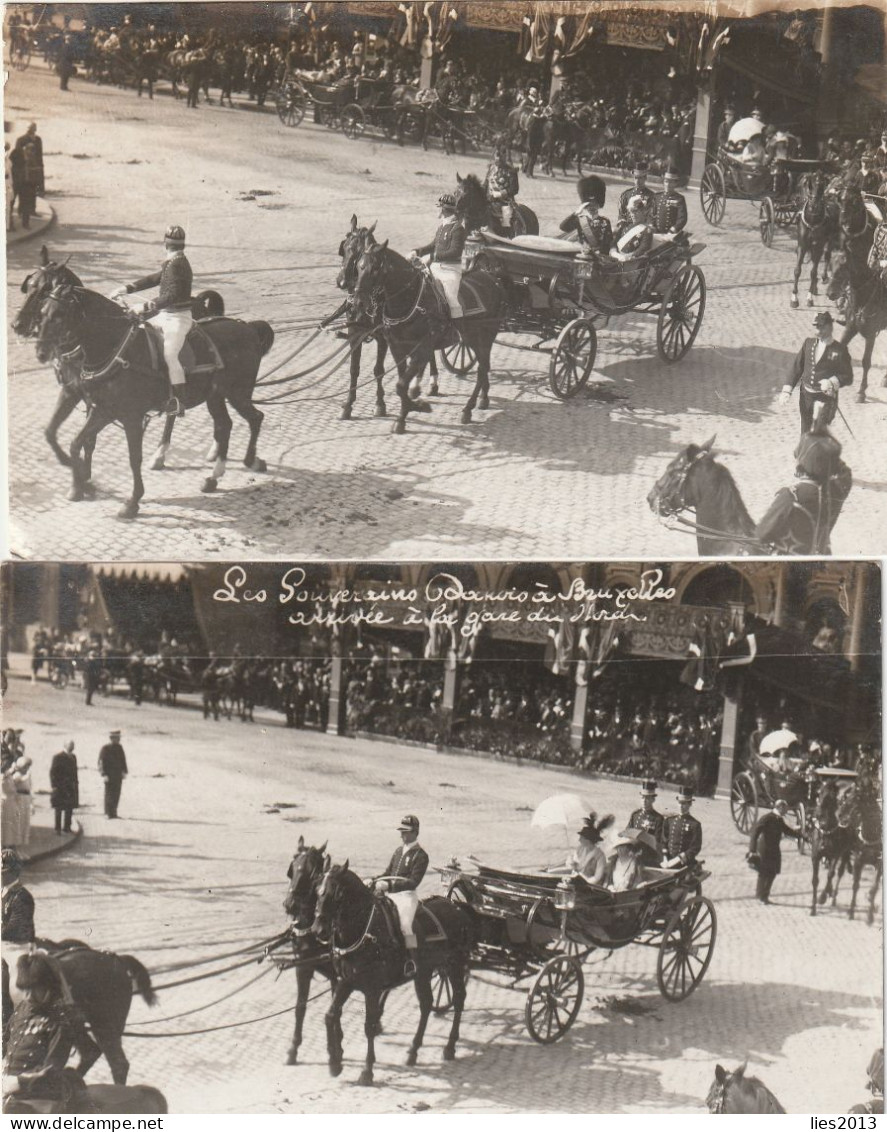 Postcard / ROYALTY / Belgium / Belgique / Roi Albert I / Koning Albert I 19 Mai 1914, 2 CPA - Koninklijke Families