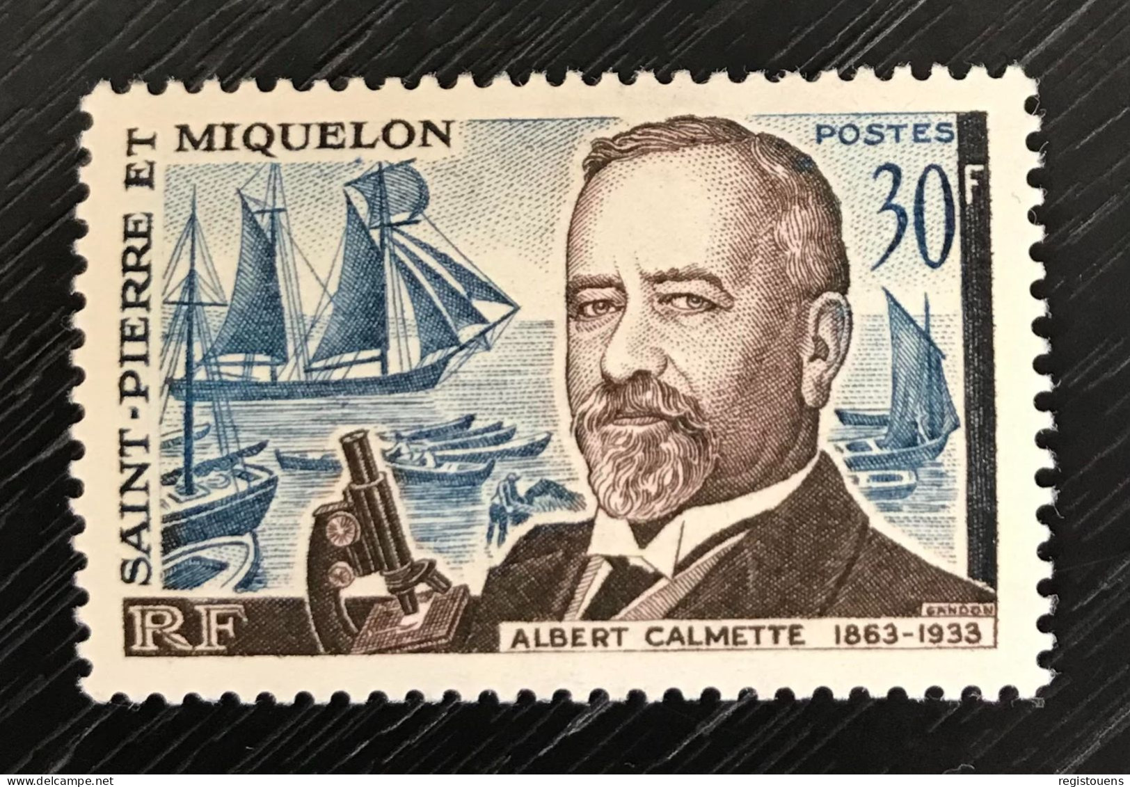 Timbre Neuf* Saint Pierre Et Miquelon 1963 Yt N° 368 - Neufs