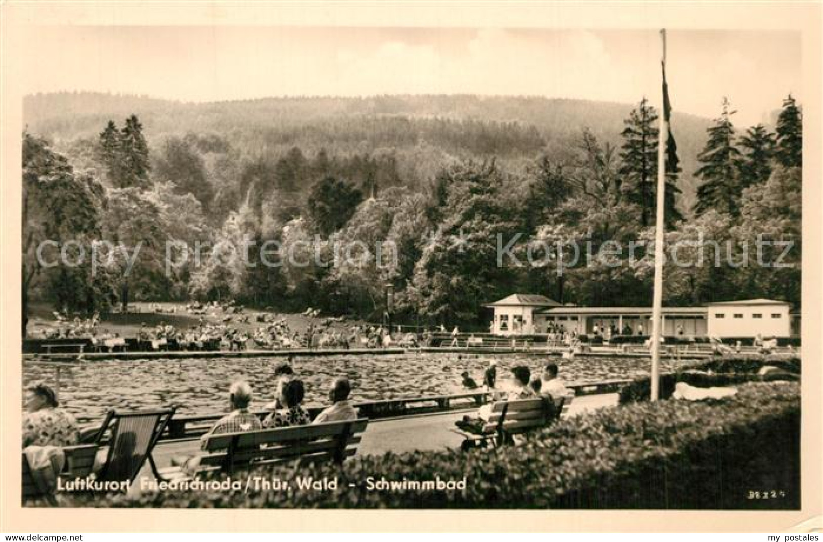 73612841 Friedrichroda Waldschwimmbad Luftkurort Friedrichroda - Friedrichroda