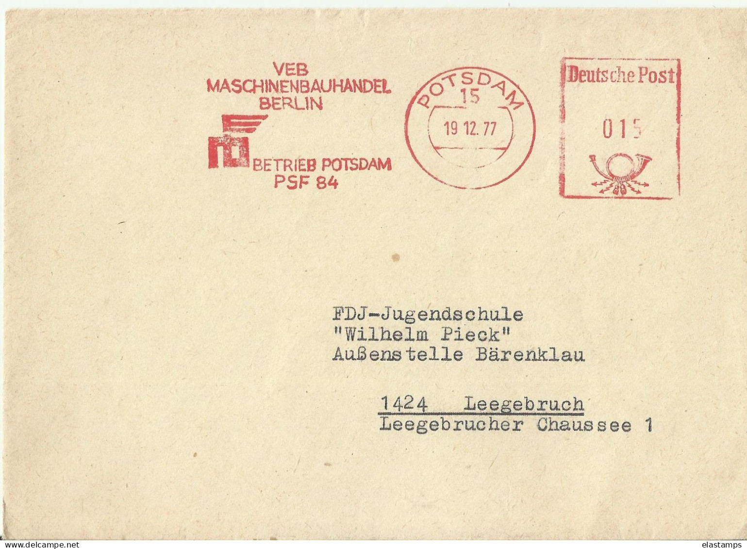 DDR1977 CV - Briefe U. Dokumente