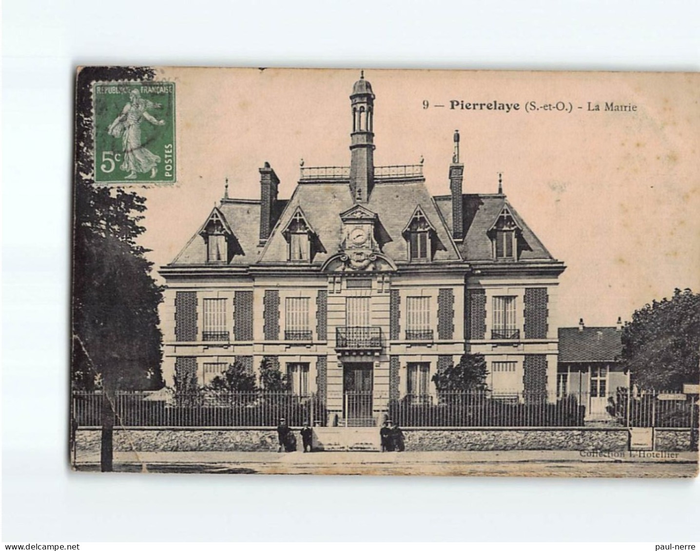PIERRELAYE : La Mairie - état - Pierrelaye