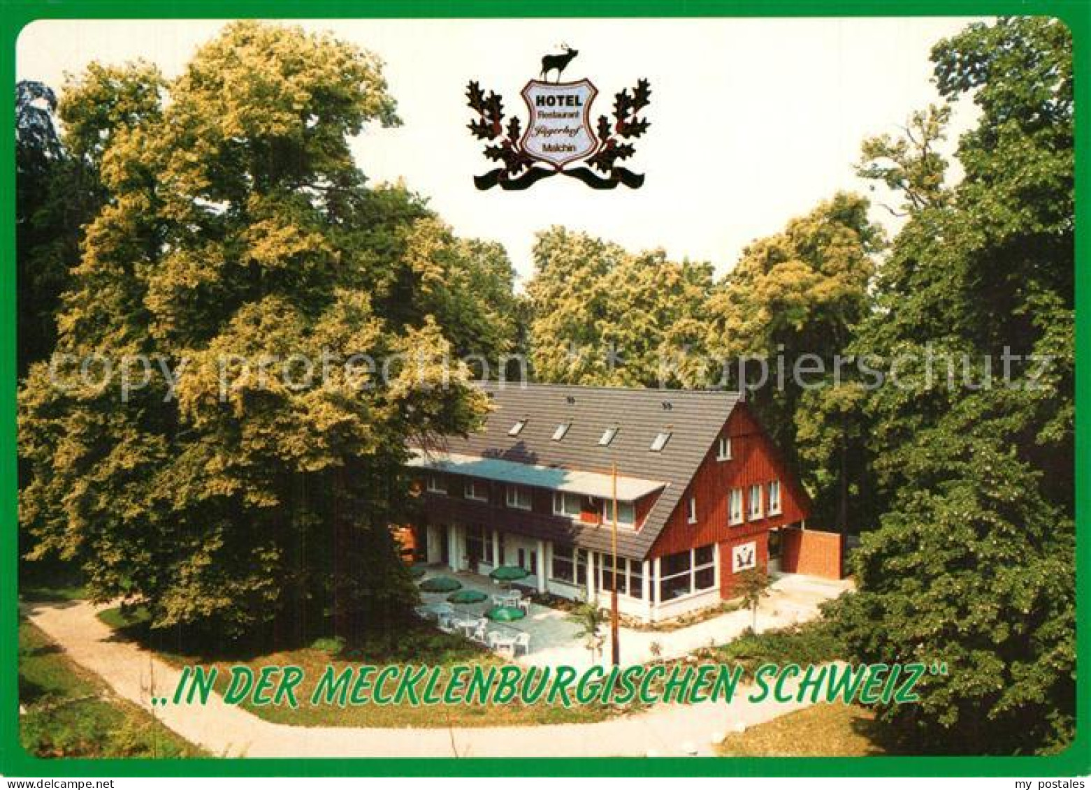 73612767 Malchin Demmin Hotel Restaurant Jaegerhof Malchin Demmin - Altri & Non Classificati