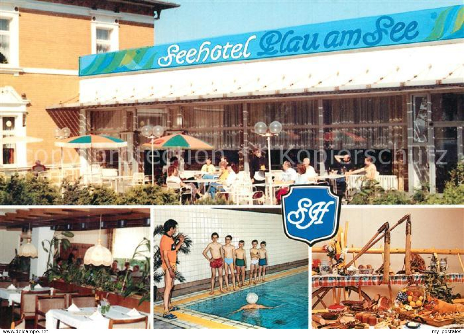 73612765 Plau See Seehotel Plau Am See Terrasse Hallenbad Plau See - Plau