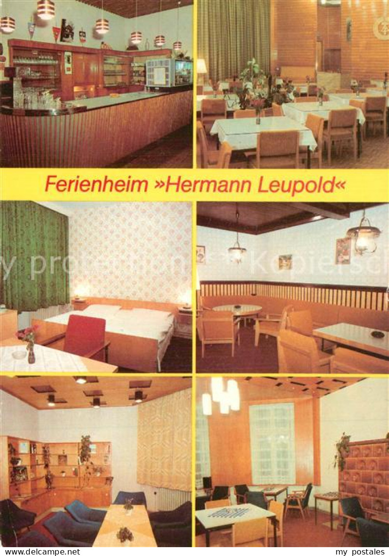 73612739 Bad Saarow-Pieskow Ferienheim Hermann Leupold Theresienhof Bar Gastraeu - Bad Saarow