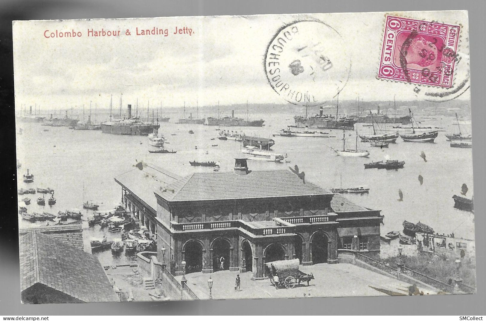 Colombo Harbour & Landing Jetty (13756) - Sri Lanka (Ceylon)
