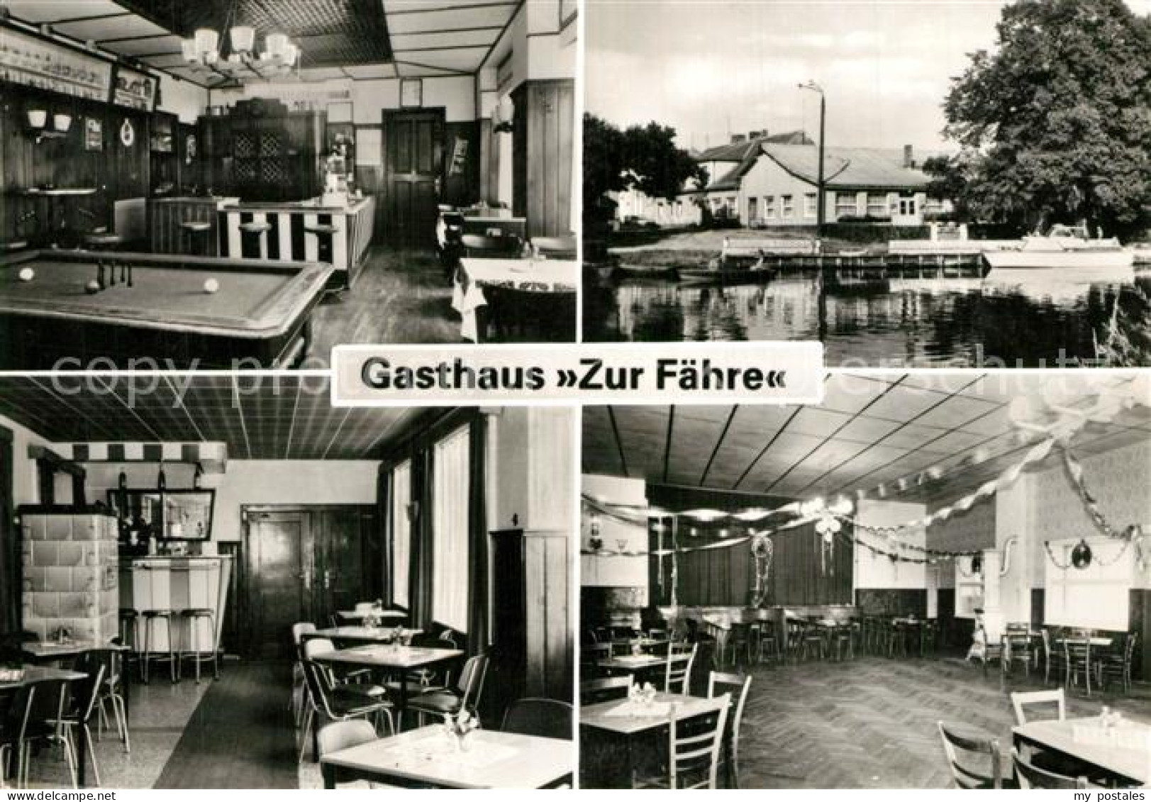 73612729 Burgwall Gasthaus Zur Faehre Gastraeume Burgwall - Zehdenick