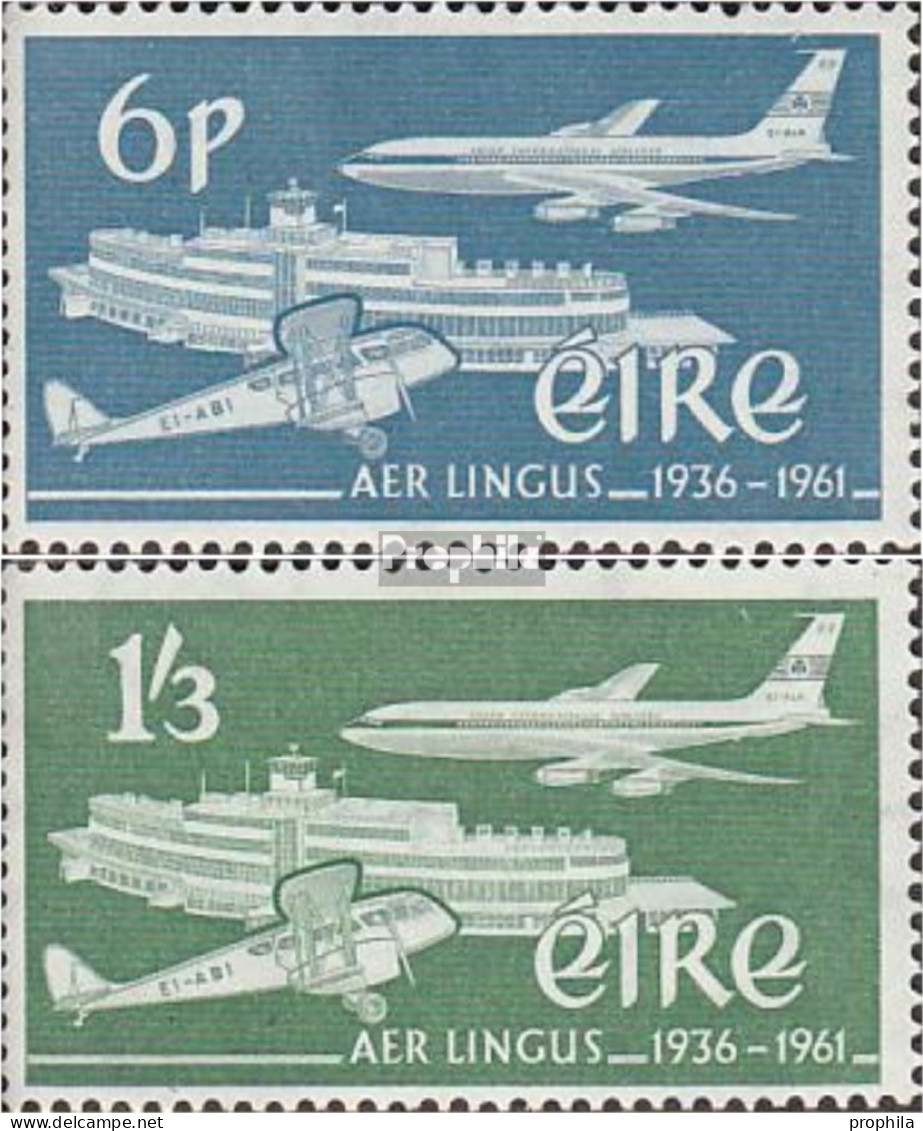Irland 148-149 (kompl.Ausg.) Postfrisch 1961 Flugzeuge - Ungebraucht