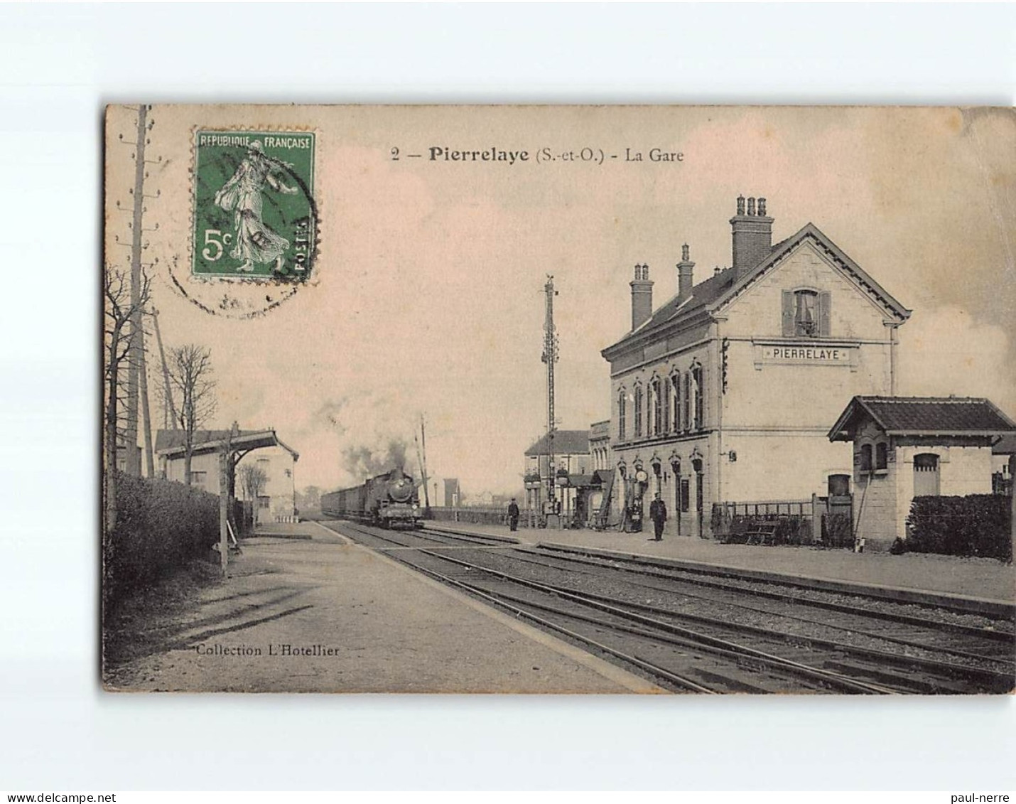 PIERRELAYE : La Gare - état - Pierrelaye