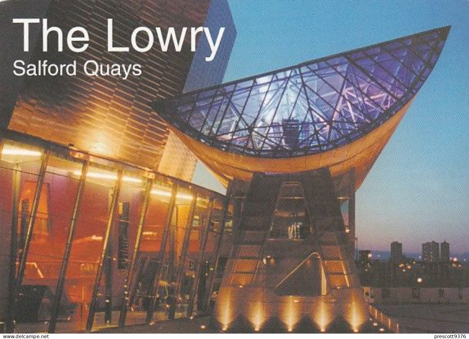 The Lowry, Salford Quays, Manchester - Lancashire - Unused Postcard - Lan3 - Manchester