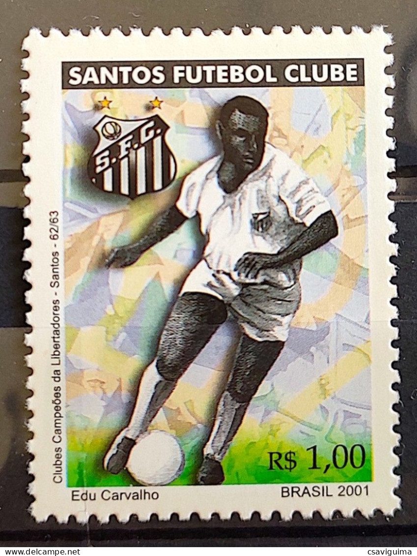 Brasil (Brazil) - 2001 - Sport: Soccer - Yv 2679 - Other & Unclassified