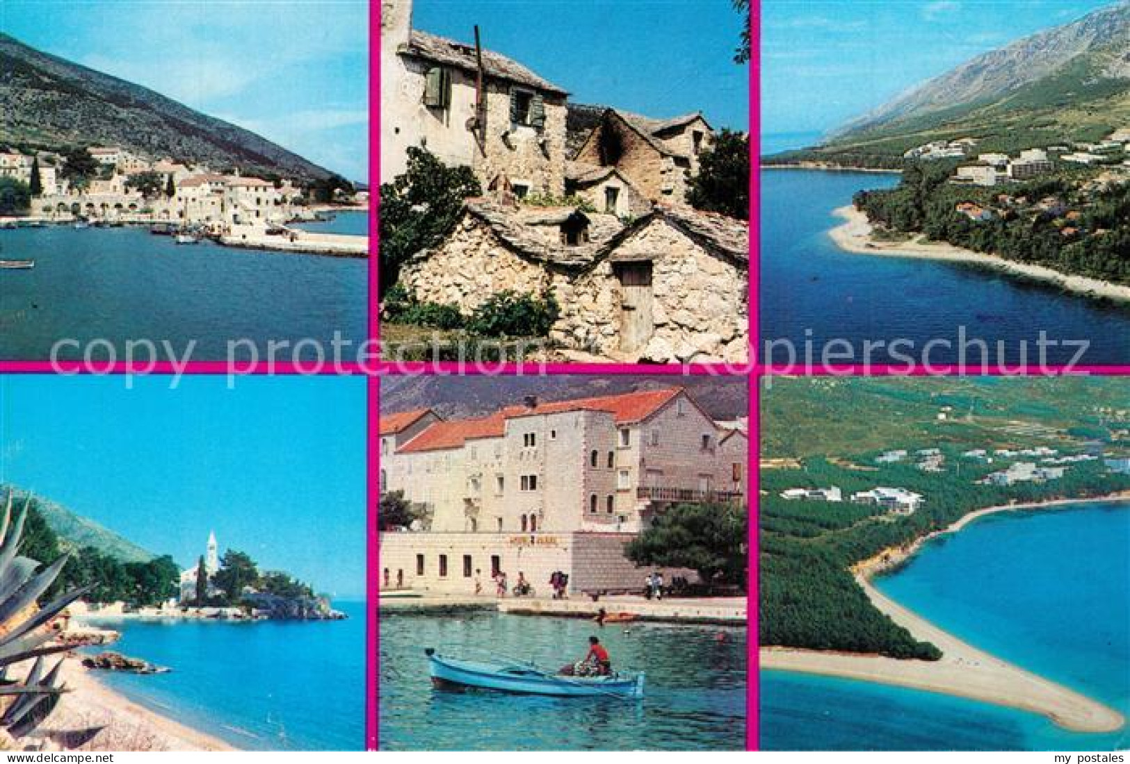 73611623 Bol Insel Brac Teilansichten Bol - Kroatien