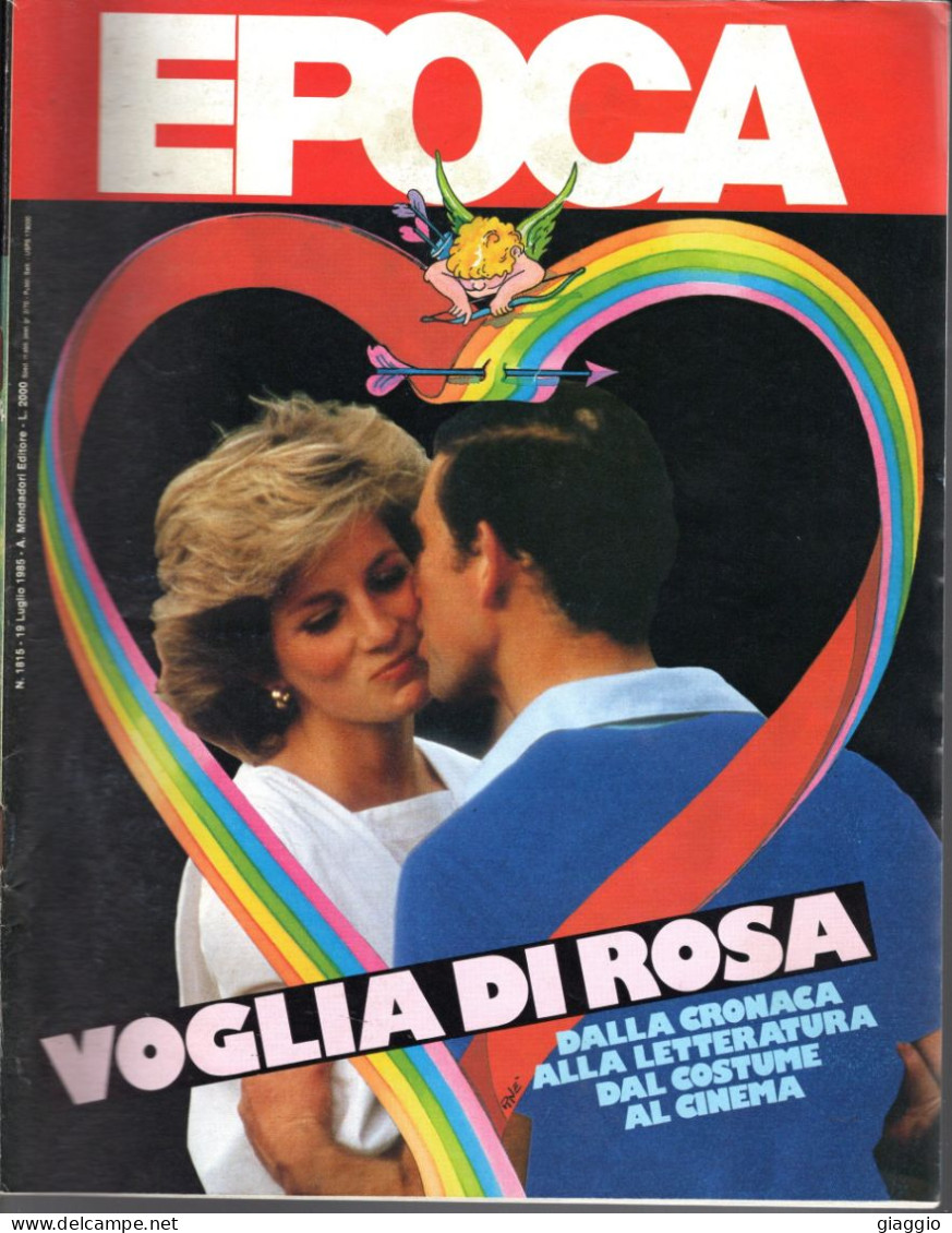 °°° RIVISTA EPOCA N° 1815 DEL 19 LUGLIO 1985 °°° - Andere & Zonder Classificatie