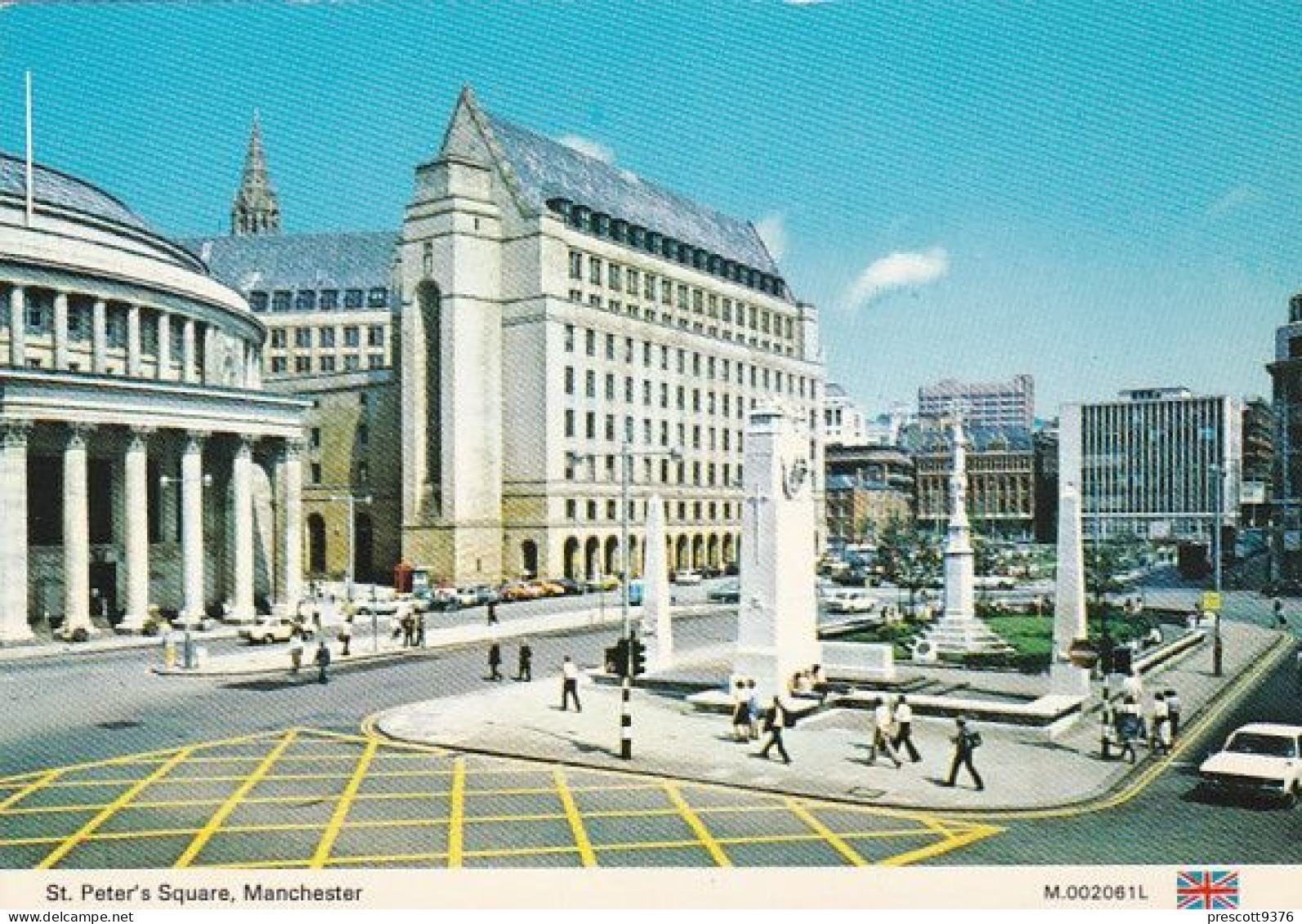St Peters Square, Manchester - Lancashire - Unused Postcard - Lan3 - Manchester